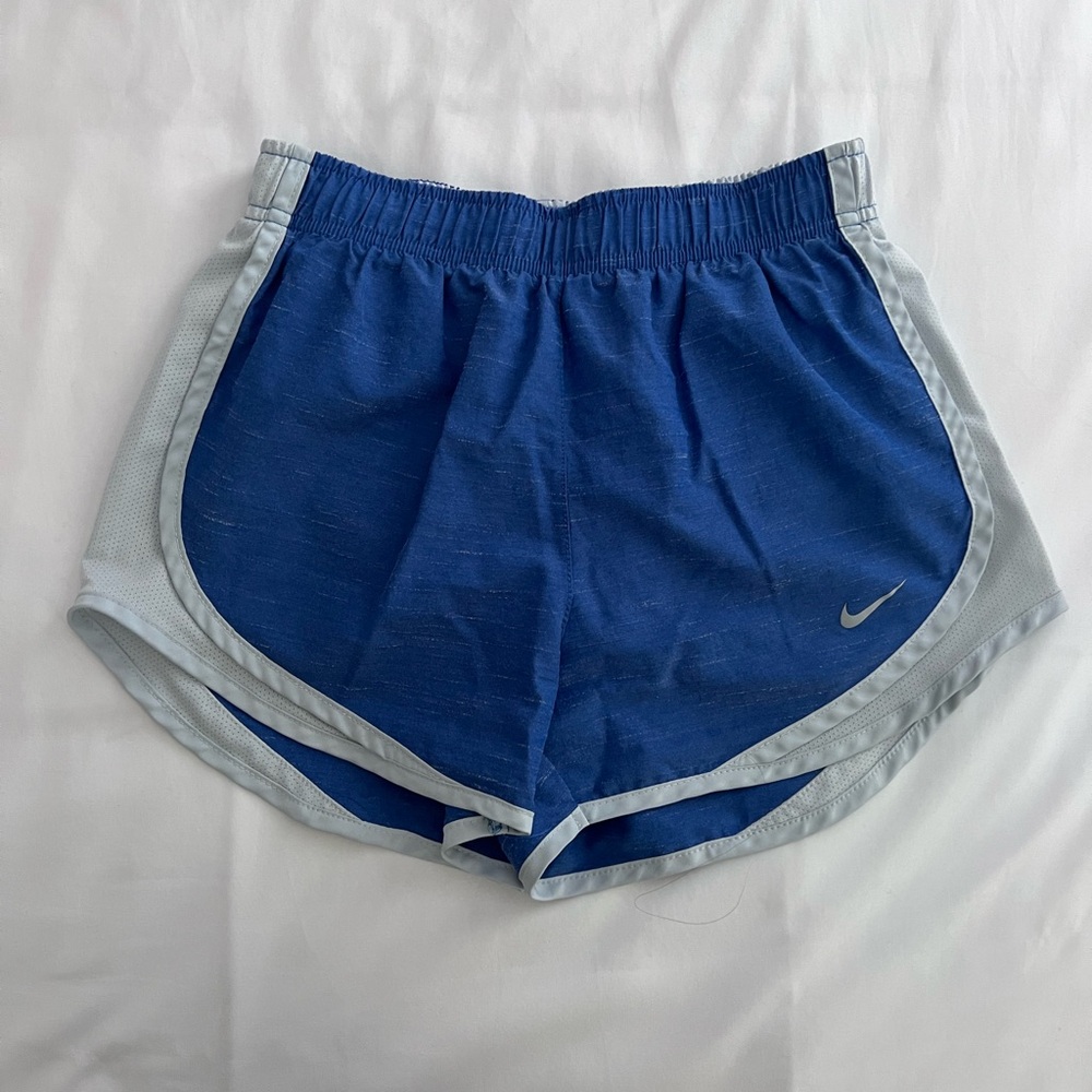 Nike Dri-Fit Women's Blue Athletic Running Shorts